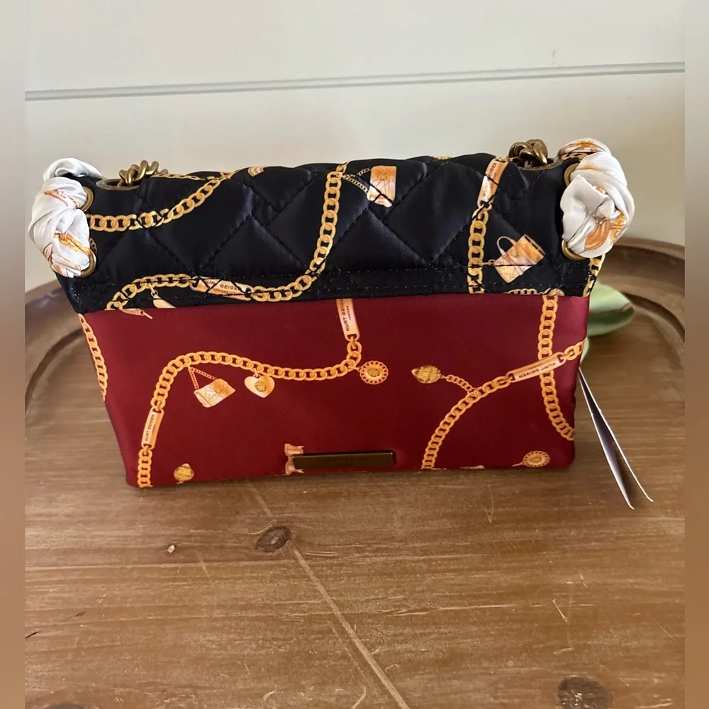 Kurt Geiger Kensington Medium Quilted Nylon Crossbody Bag NWT - Picture 2 of 6